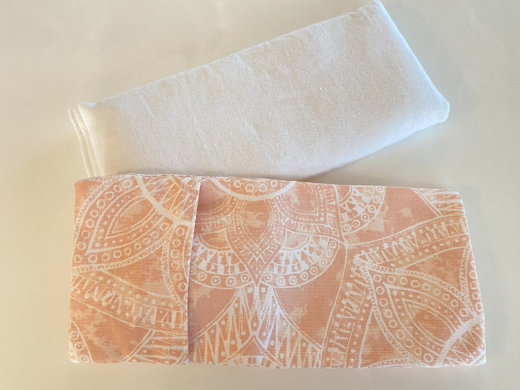 Unscented Small Microwavable Rice Bag with Washable Cover