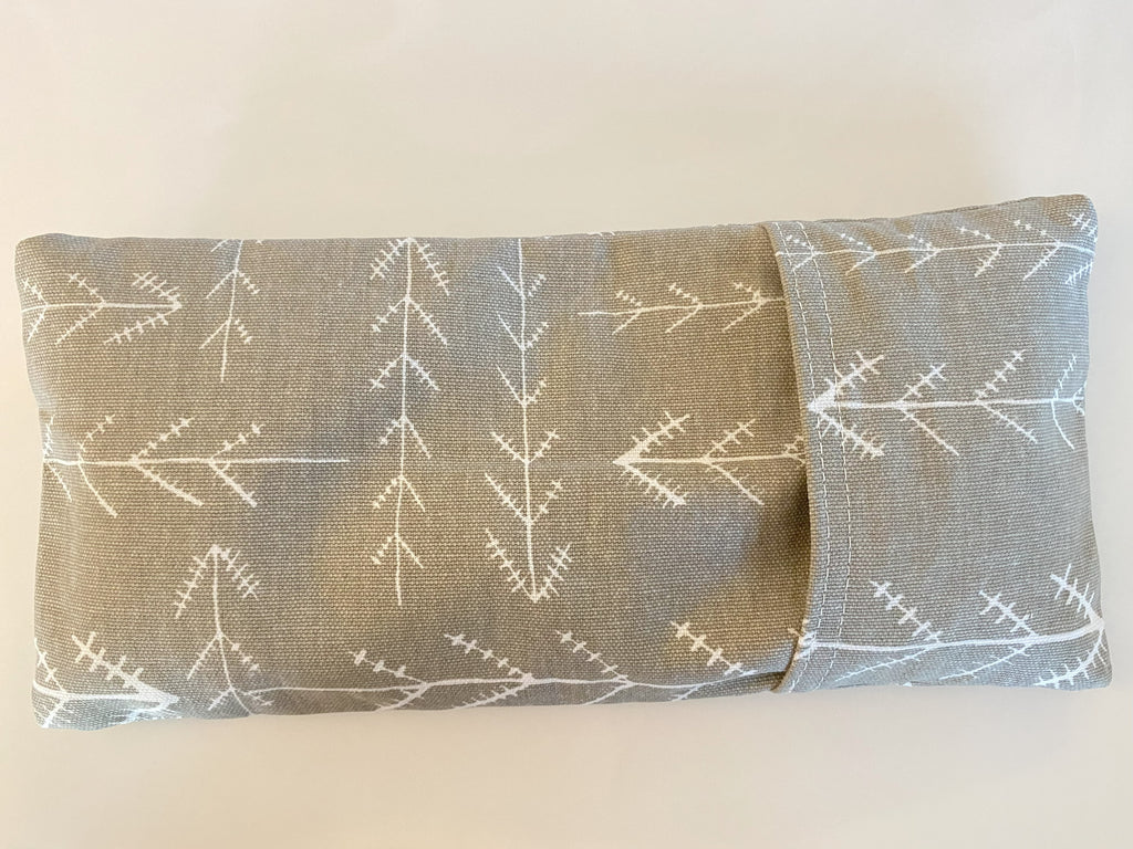 Unscented Small Microwavable Rice Bag with Washable Cover