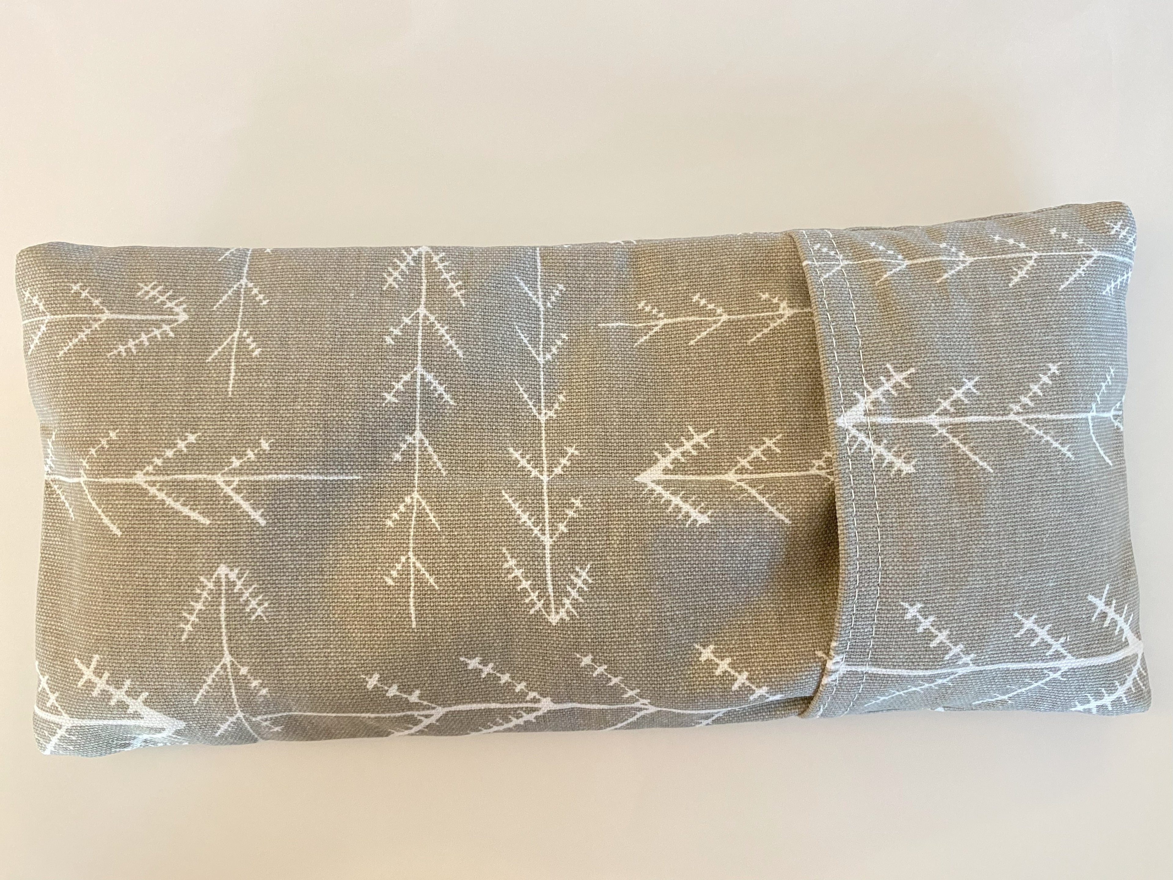 Unscented Small Microwavable Rice Bag with Washable Cover