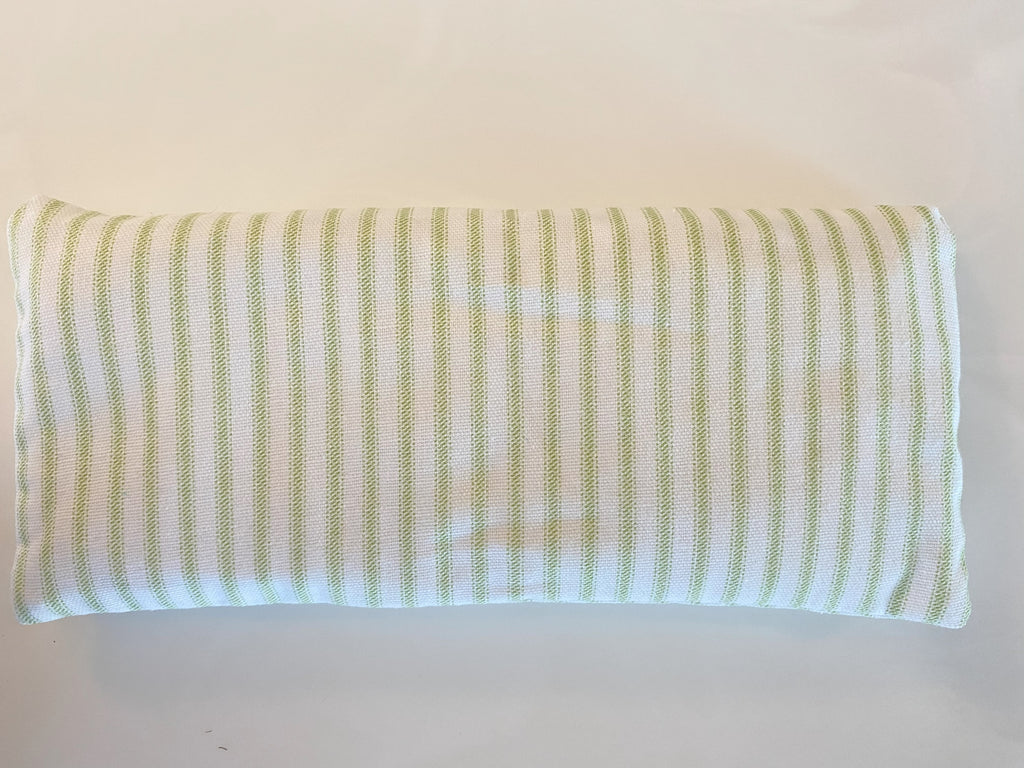 Unscented Stripe Small Microwavable Rice Bag with Washable Cover