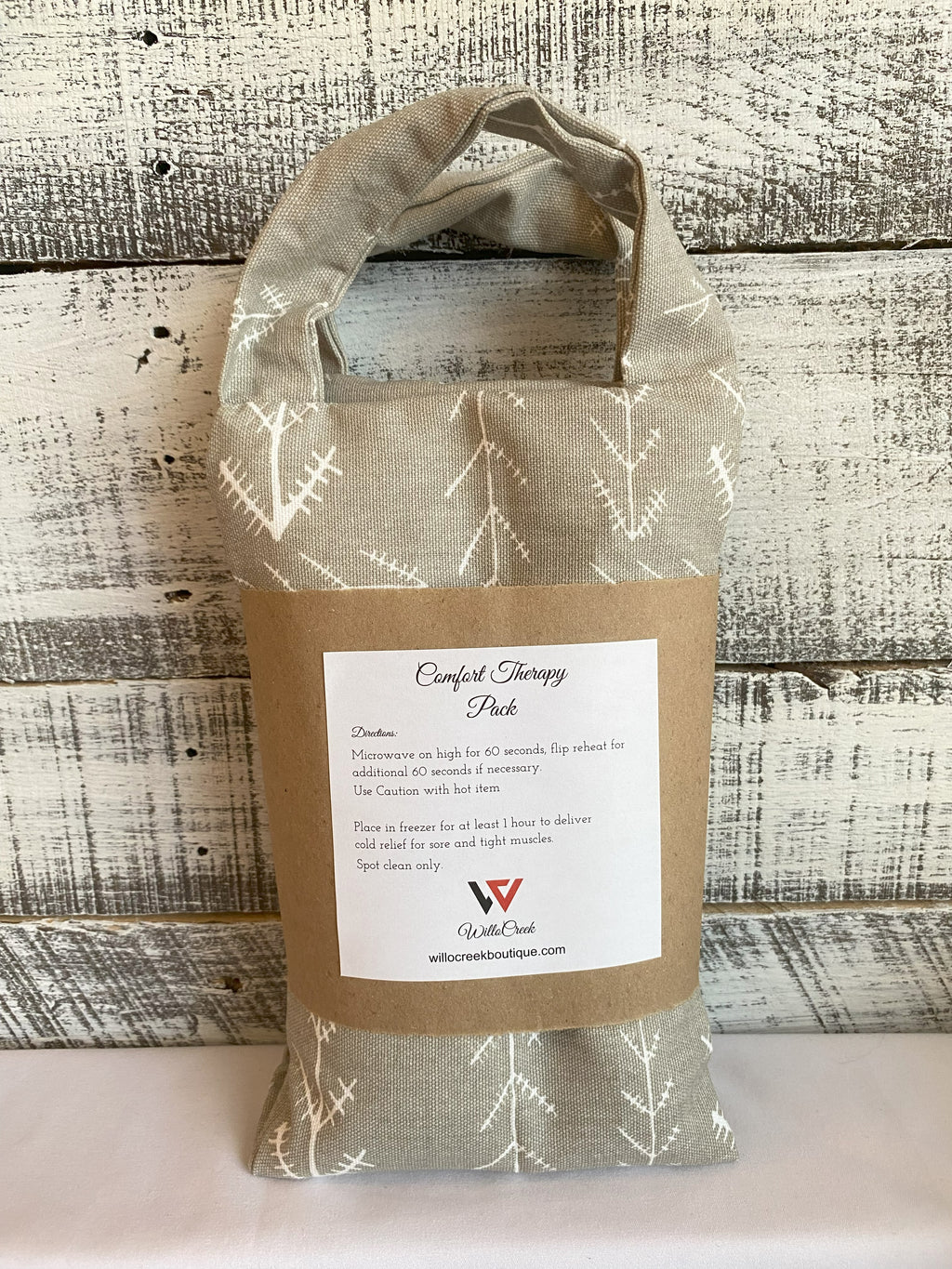 Unscented Microwavable/Freezable Rice Bag with Washable Cover