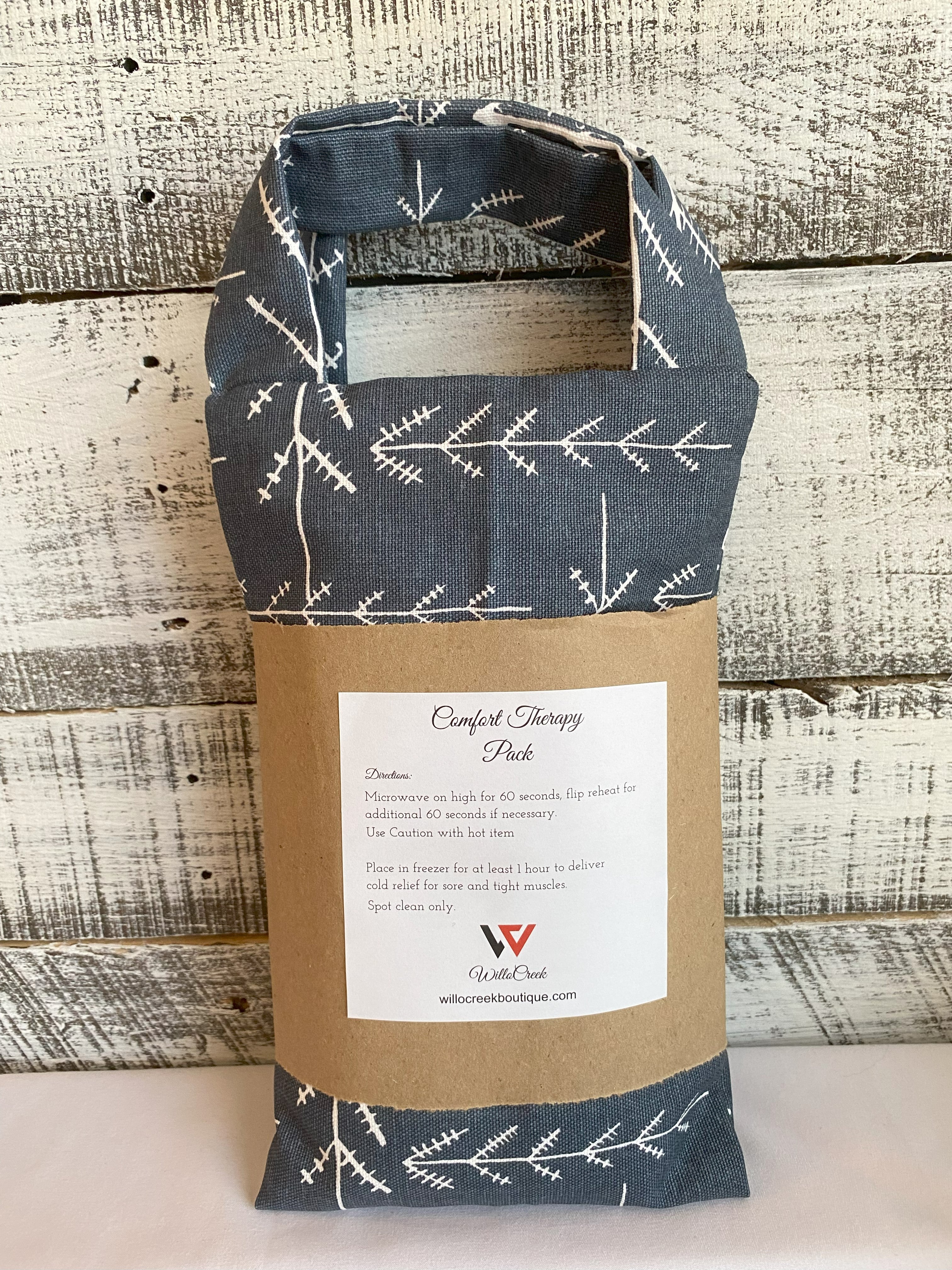 Unscented Microwavable/Freezable Rice Bag with Washable Cover